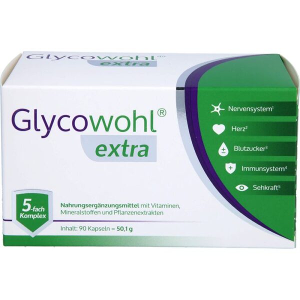 GLYCOWOHL extra Kapseln 90 St.