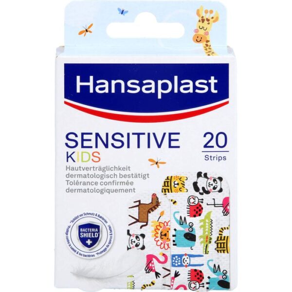 HANSAPLAST Sensitive Kinder Pflasterstrips 20 St.