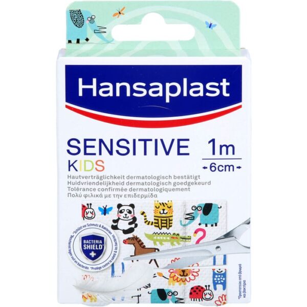 HANSAPLAST Sensitive Kinder Pflaster 6 cmx1 m 1 St.