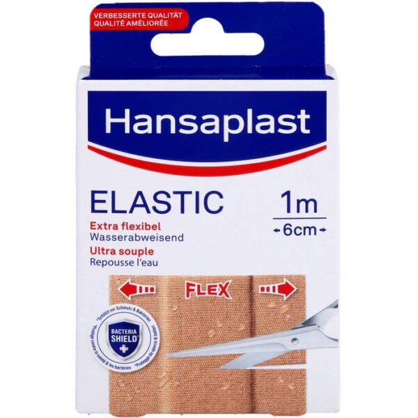 HANSAPLAST Elastic Pflaster 6 cmx1 m 1 St.