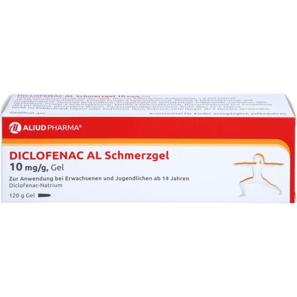 DICLOFENAC AL Schmerzgel 10 mg/g 120 g