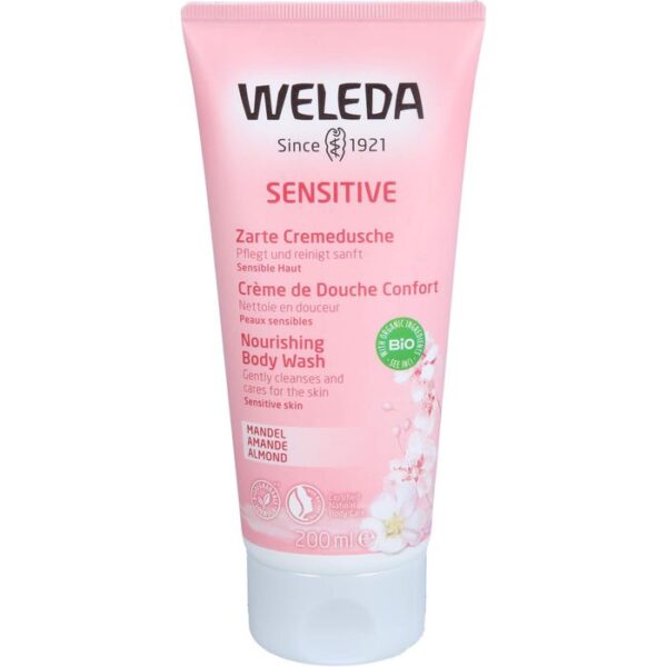 WELEDA Mandel Sensitiv zarte Cremedusche 200 ml