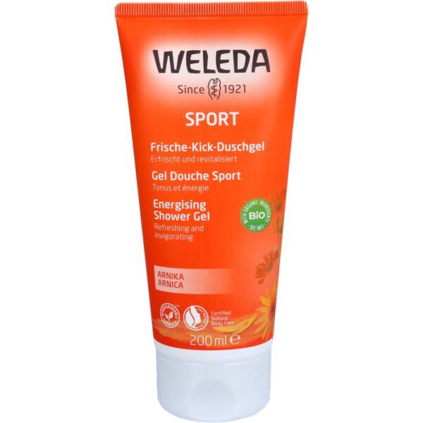 WELEDA Sport Frische-Kick-Duschgel Arnika 200 ml