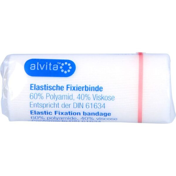 ALVITA elastische Fixierbinde 8 cmx4 m 1 St.