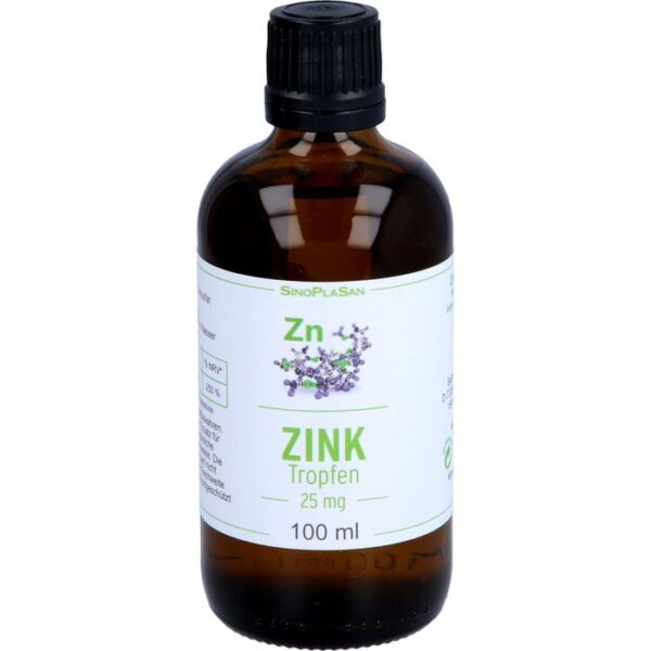 ZINK TROPFEN 25 mg 100 ml