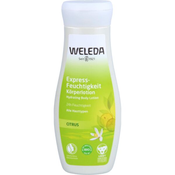 WELEDA Citrus Express-Feuchtigkeit Körperlotion 200 ml