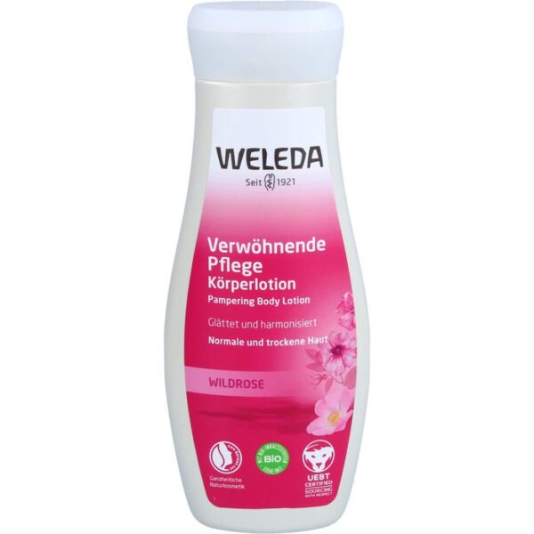 WELEDA Wildrose verwöhnende Pflege Körperlotion 200 ml