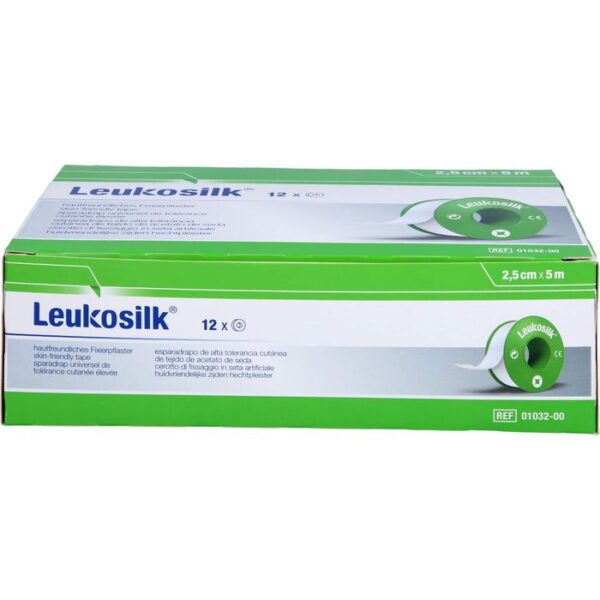 LEUKOSILK 2,5 cmx5 m 12 St.