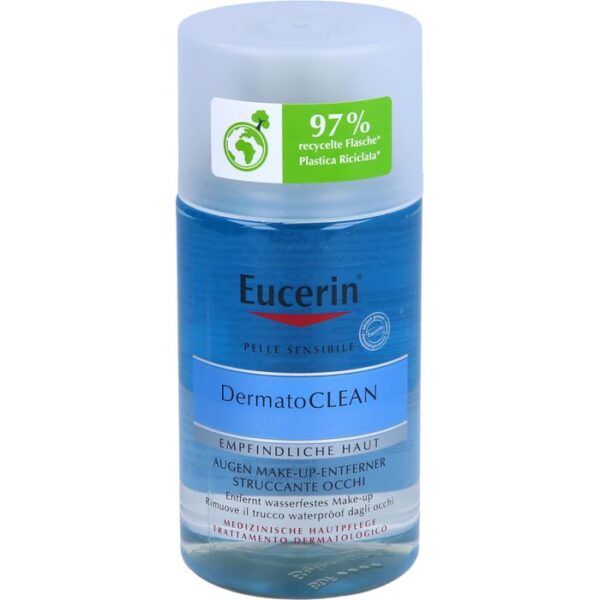 EUCERIN DermatoCLEAN Augen Make-up Entferner 125 ml