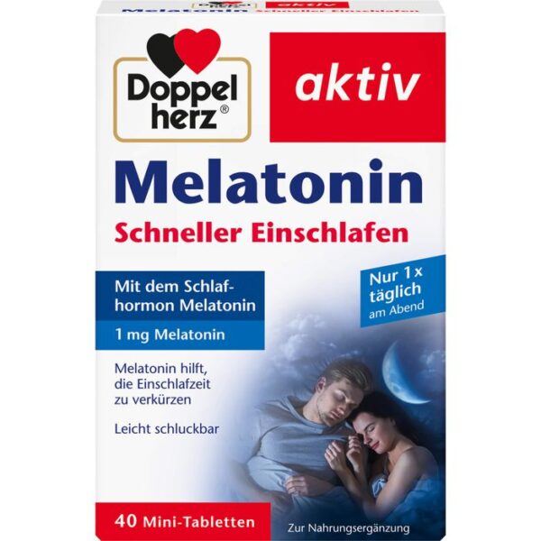 DOPPELHERZ Melatonin Tabletten 40 St.