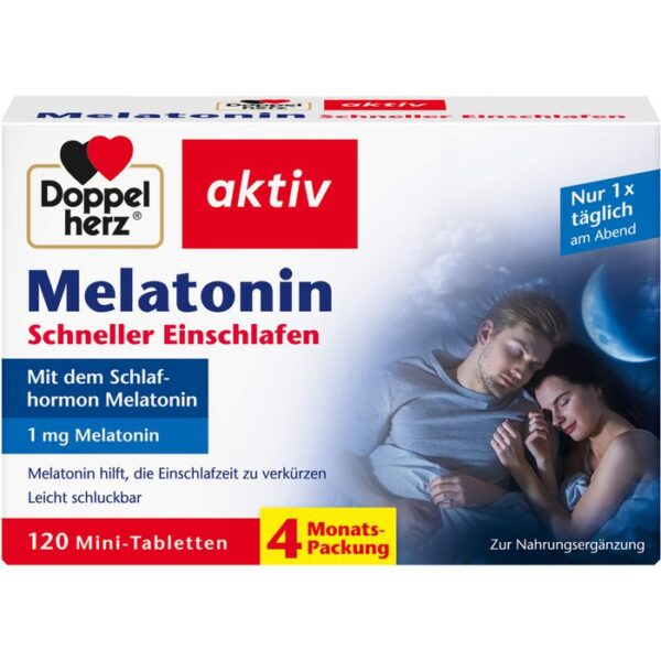 DOPPELHERZ Melatonin Tabletten 120 St.