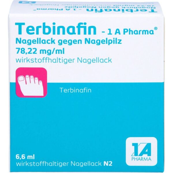 TERBINAFIN-1A Pharma Nagell.g.Nagelpilz 78,22mg/ml 6,6 ml