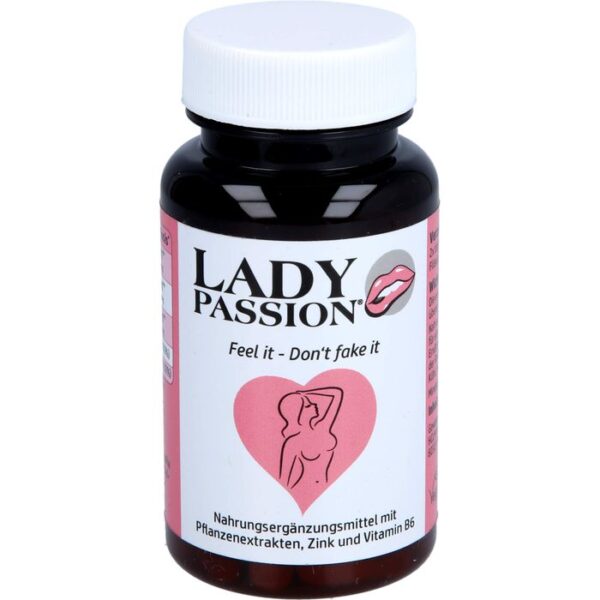 LADY PASSION Libido m.Ashwagandha Maca Ginseng Kps 60 St.