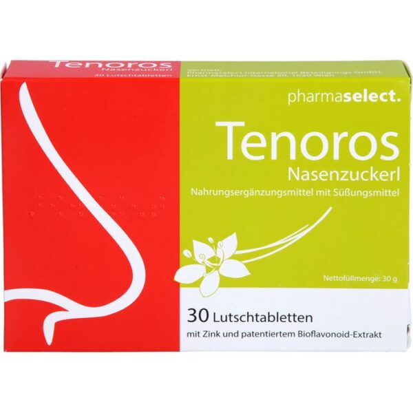 TENOROS Nasenzuckerl Lutschtabletten 30 St.