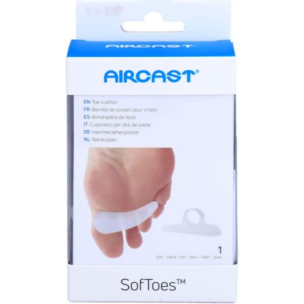 AIRCAST SofToes Hammerzehenpolster Gr.U 2 St.