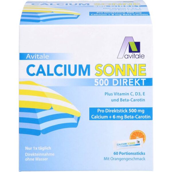 CALCIUM SONNE 500 Direkt Portionssticks 60 St.