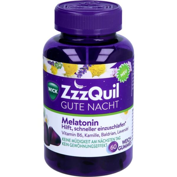 WICK ZzzQuil Gute Nacht 60 St.