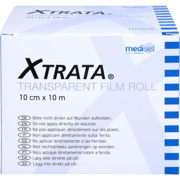 XTRATA transp.Folienverb.10 cmx10 m unsteril Rolle 1 St.