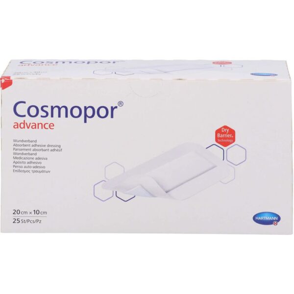 COSMOPOR Advance Wundverband 10x20 cm 25 St.