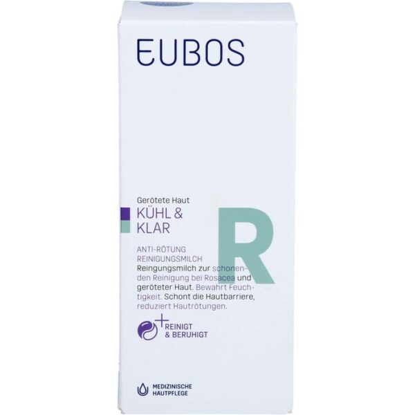 EUBOS KÜHL & KLAR Anti-Rötung Reinigungsmilch 150 ml