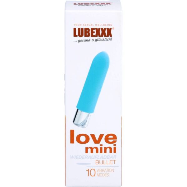 LUBEXXX Love Mini Massager türkis rechargeable 1 St.