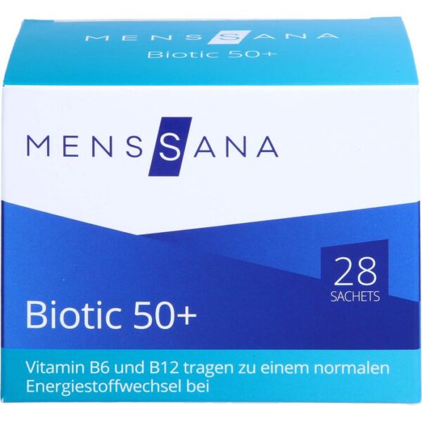 BIOTIC 50+ MensSana Beutel 28 St.