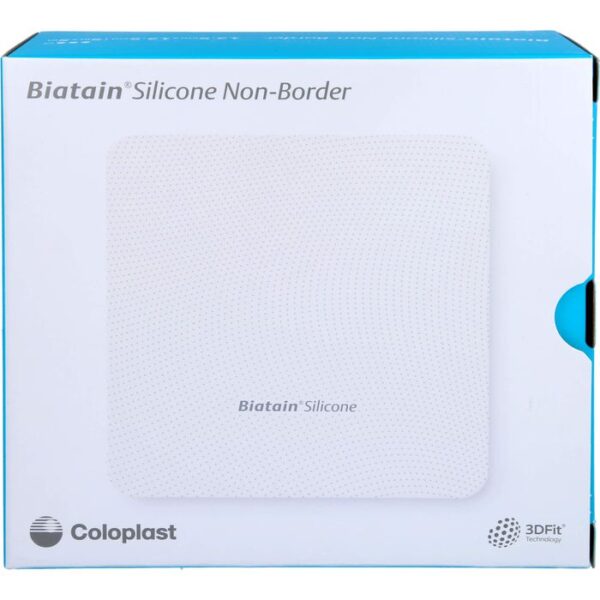 BIATAIN Silicone Non-Border Schaumverb.12,5x12,5cm 10 St.