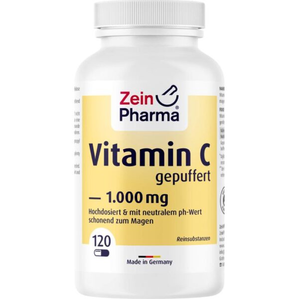 VITAMIN C KAPSELN 1000 mg gepuffert 120 St.