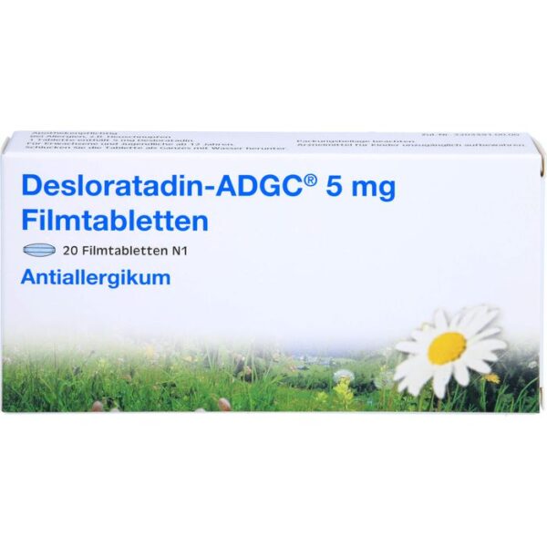 DESLORATADIN ADGC 5 mg Filmtabletten 20 St.