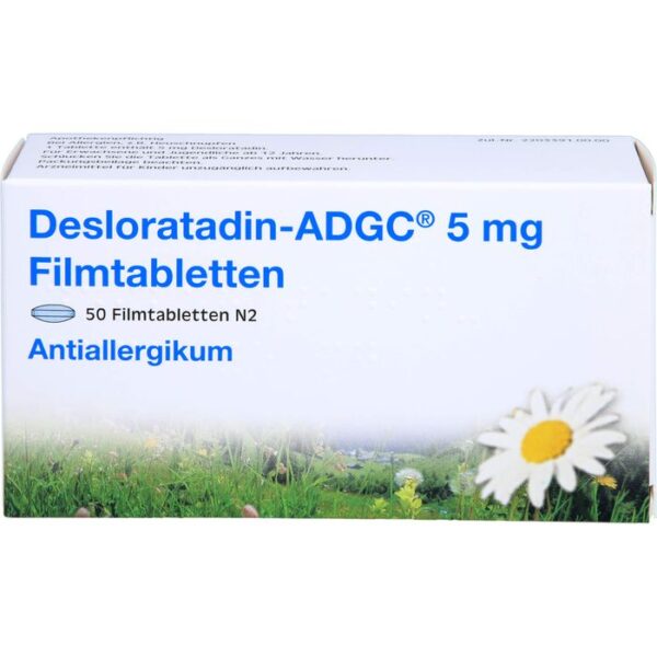 DESLORATADIN ADGC 5 mg Filmtabletten 50 St.