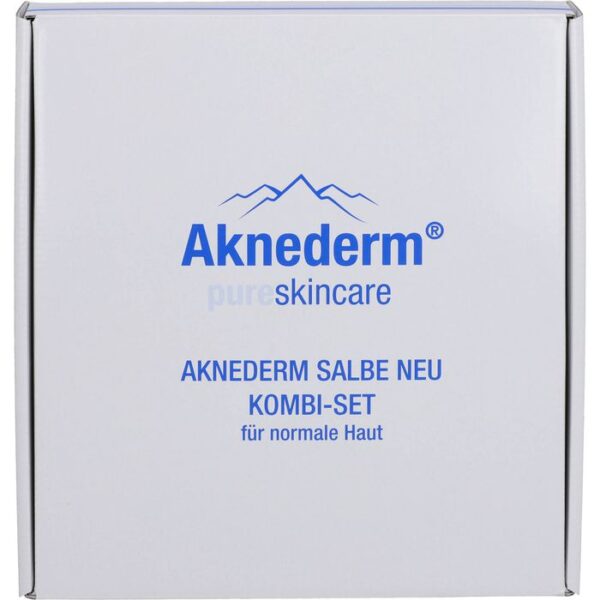 AKNEDERM Salbe Neu Kombiset für normale Haut 1 P