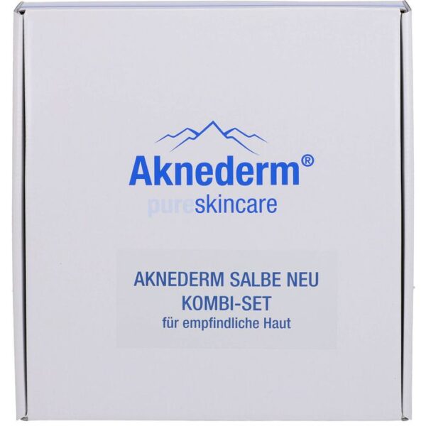 AKNEDERM Salbe Neu Kombiset für empfindliche Haut 1 P