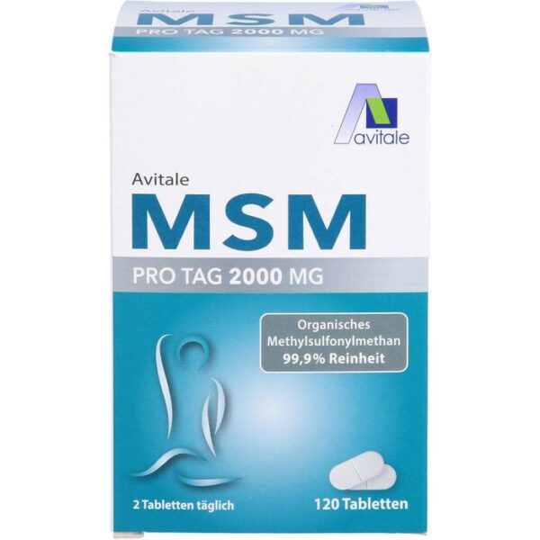 MSM 2000 mg Tabletten 120 St.