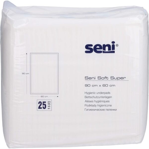 SENI Soft Super Bettschutzunterlage 60x90 cm 50 St.