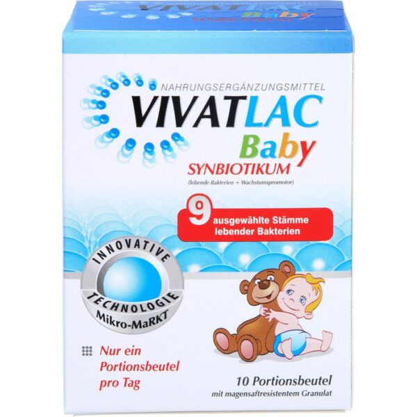 VIVATLAC BABY SYNBIOTIKUM Beutel 10 St.