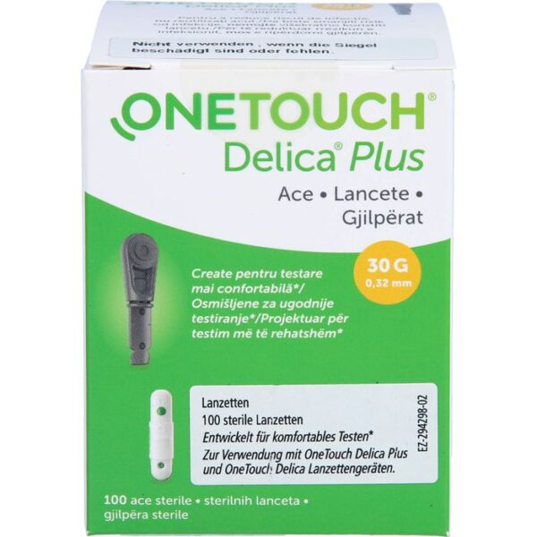 ONE TOUCH Delica Plus Nadellanzetten 100 St.