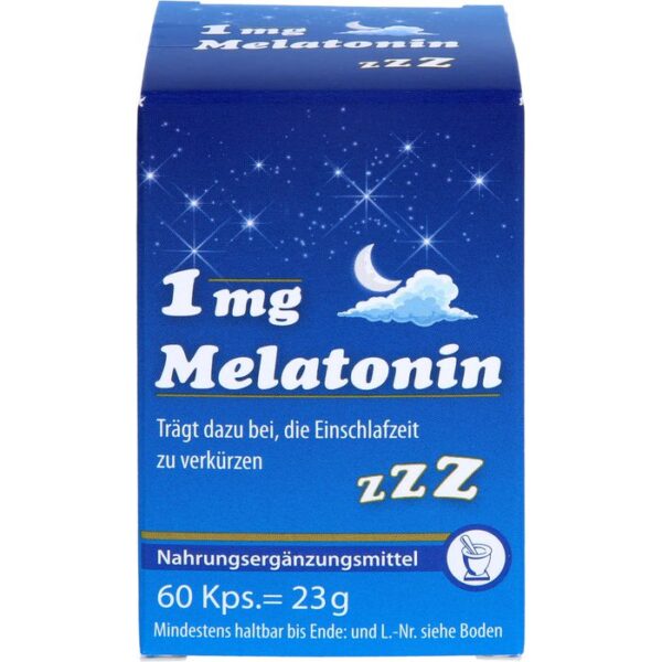 MELATONIN 1 mg Kapseln 60 St.