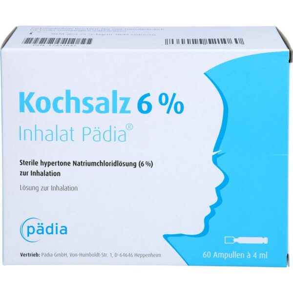 KOCHSALZ 6% Inhalat Pädia Ampullen 60 St.