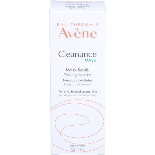 AVENE Cleanance MASK Peeling Maske nat.Zellulose 50 ml