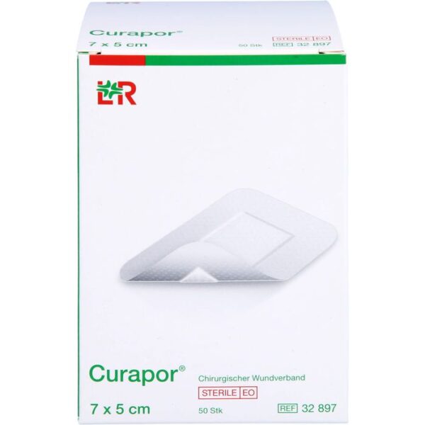 CURAPOR Wundverband steril chirurgisch 5x7 cm 50 St.