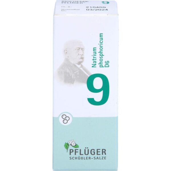 BIOCHEMIE Pflüger 9 Natrium phosphoricum D 6 Glob. 15 g