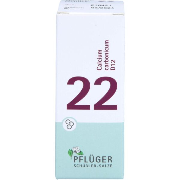 BIOCHEMIE Pflüger 22 Calcium carbonicum D 12 Glob. 15 g