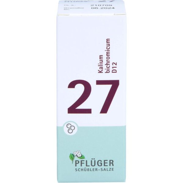 BIOCHEMIE Pflüger 27 Kalium bichromicum D 12 Glob. 15 g