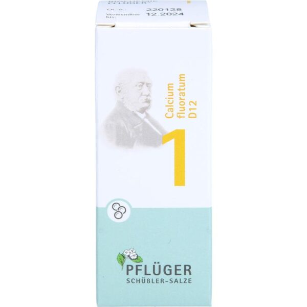 BIOCHEMIE Pflüger 1 Calcium fluoratum D 12 Globuli 15 g