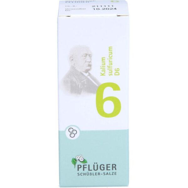 BIOCHEMIE Pflüger 6 Kalium sulfuricum D 6 Globuli 15 g