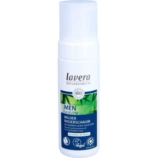 LAVERA Men sensitiv milder Rasierschaum dt 150 ml