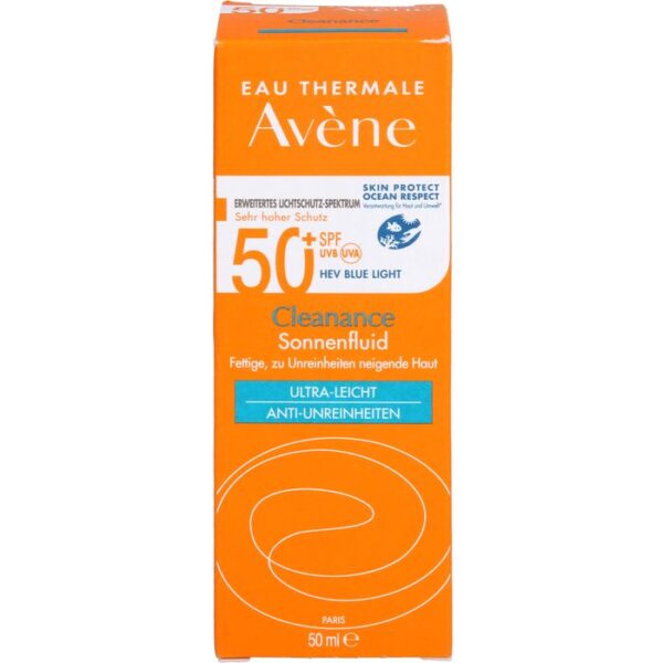 AVENE Cleanance Sonnenfluid SPF 50+ 50 ml