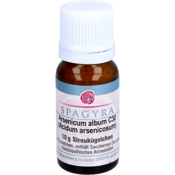 ARSENICUM ALBUM C 30 Acidum arsenicosum Globuli 10 g