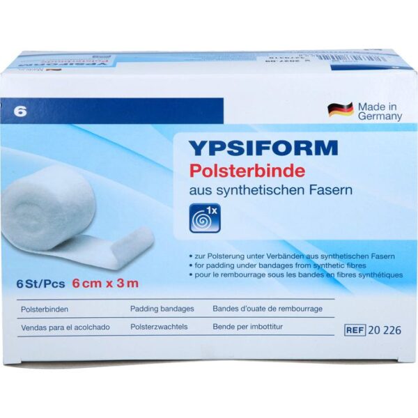 POLSTERBINDE YPSIFORM 6 cmx3 m 6 St.