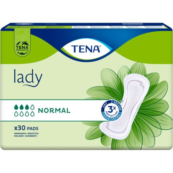 TENA LADY normal Inkontinenz Einlagen 30 St.